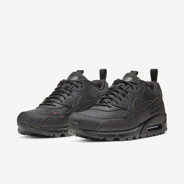 Nike Air Max 90 Surplus Sneakers Heren Zwart | NK219PZO