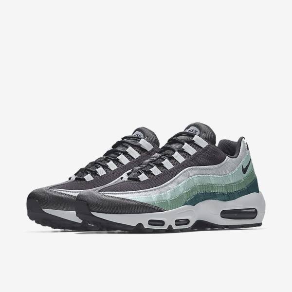 Nike Air Max 95 By You Custom Sneakers Dames Gekleurd | NK837RLQ