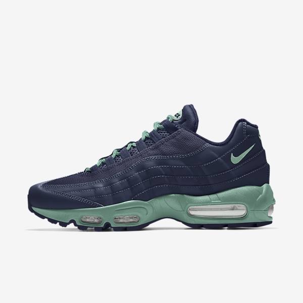 Nike Air Max 95 By You Custom Sneakers Heren Gekleurd | NK215MHZ