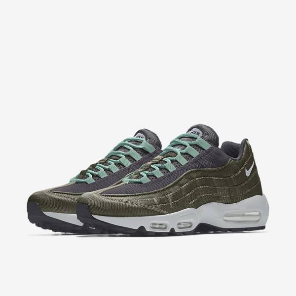 Nike Air Max 95 By You Custom Sneakers Heren Gekleurd | NK259YKA