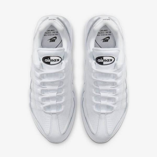 Nike Air Max 95 Essential Sneakers Dames Wit Zwart | NK265VBD