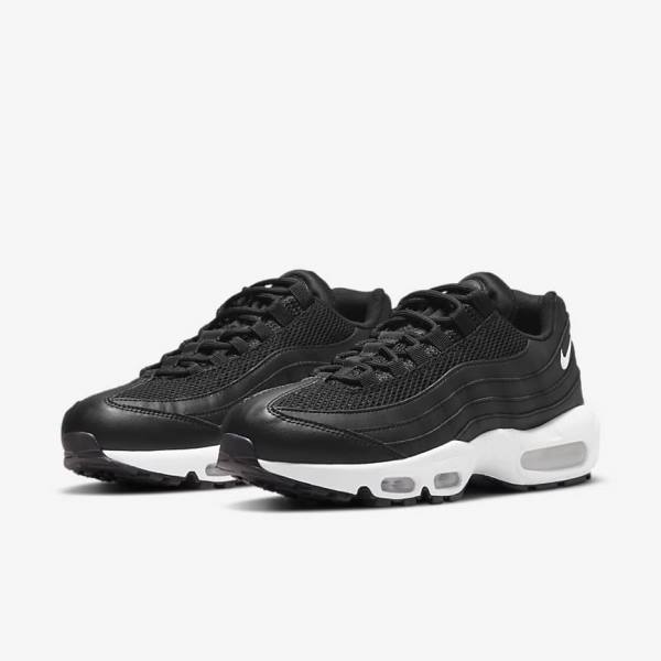 Nike Air Max 95 Sneakers Dames Zwart Wit | NK450BOU