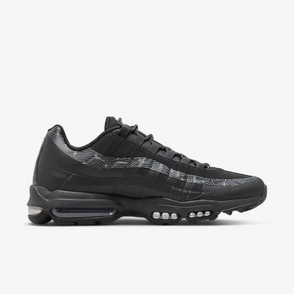 Nike Air Max 95 UL Sneakers Heren Zwart Grijs Wit Grijs | NK970ZIU