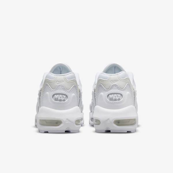 Nike Air Max 96 2 Sneakers Dames Wit Platina Metal Zilver Wit | NK837AKQ