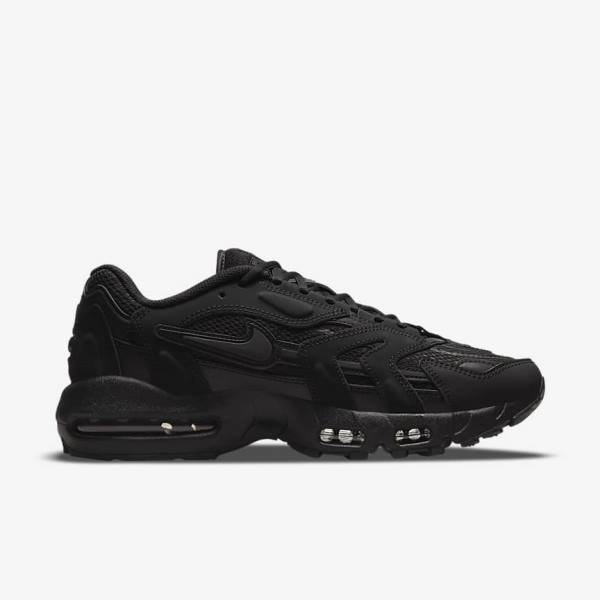 Nike Air Max 96 2 Sneakers Heren Zwart | NK876IXN