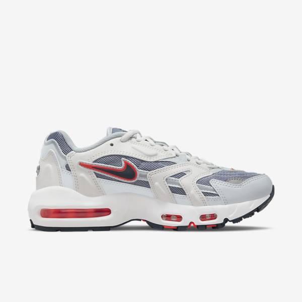 Nike Air Max 96 II Sneakers Dames Wit Donkerblauw | NK057OUQ