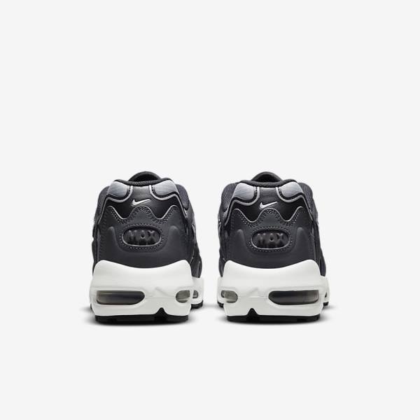 Nike Air Max 96 II Sneakers Heren Grijs Donkergrijs Wit Zwart | NK672BUX