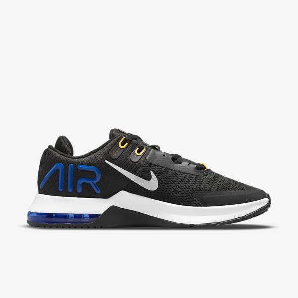 Nike Air Max Alpha Trainer 4 Fitness Schoenen Heren Zwart Blauw Oranje Grijs | NK173EOX