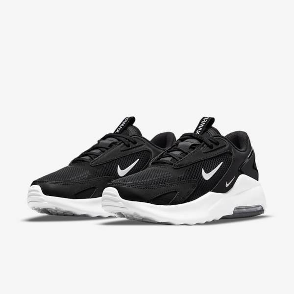 Nike Air Max Bolt Sneakers Dames Zwart Wit | NK046XTJ