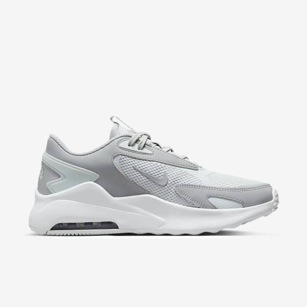 Nike Air Max Bolt Sneakers Heren Platina Wit Metal Zilver Grijs | NK492GQO