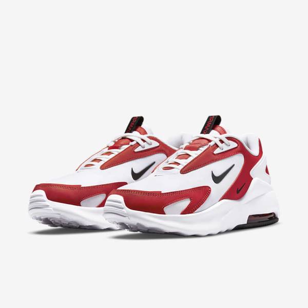 Nike Air Max Bolt Sneakers Heren Wit Rood Zwart | NK697KIB