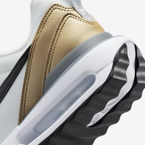 Nike Air Max Dawn SE Sneakers Dames Wit Metal Goud Zilver Zwart | NK105DPN