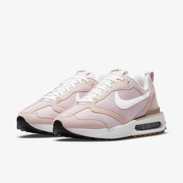 Nike Air Max Dawn Sneakers Dames Roze Zwart Lichtbruin Wit | NK285QOK