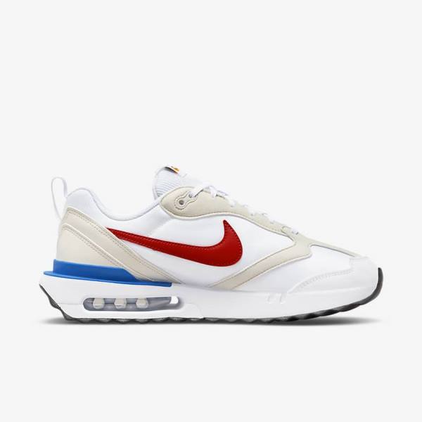 Nike Air Max Dawn Sneakers Heren Wit Blauw Zwart Rood | NK817ZGX