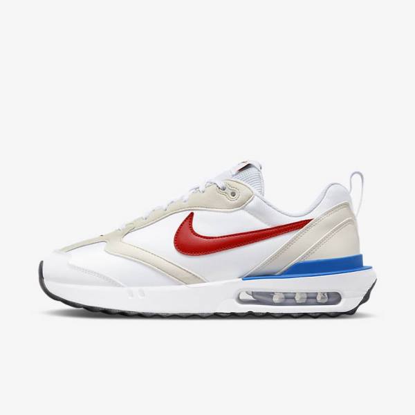 Nike Air Max Dawn Sneakers Heren Wit Blauw Zwart Rood | NK817ZGX