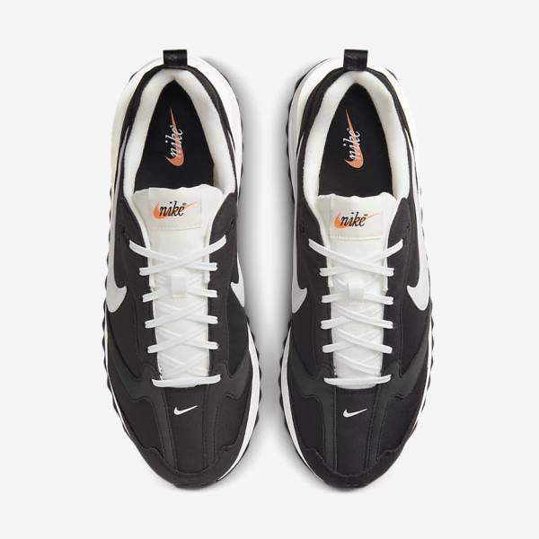 Nike Air Max Dawn Sneakers Heren Zwart Metal Zilver Oranje Wit | NK739WYG