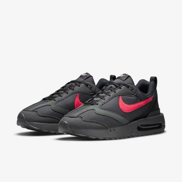 Nike Air Max Dawn Sneakers Heren Zwart Wit Rood | NK382TFK