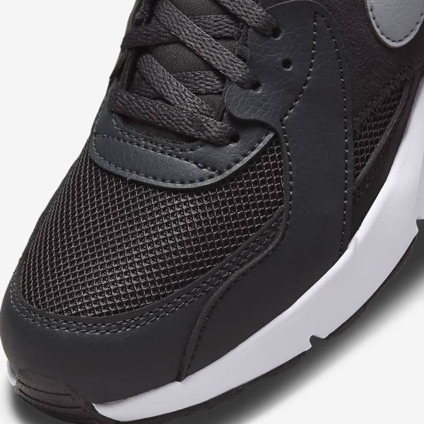 Nike Air Max Excee Older Sneakers Kinderen Donkergrijs Zwart Grijs | NK391CST