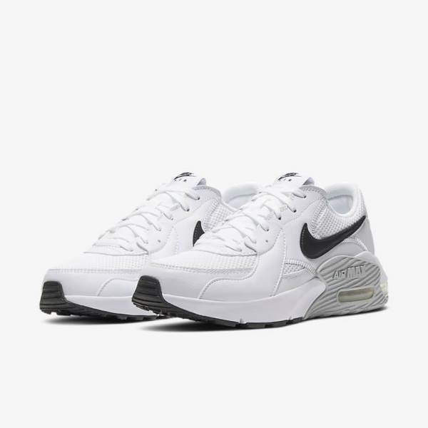 Nike Air Max Excee Sneakers Dames Wit Platina Zwart | NK045MOZ