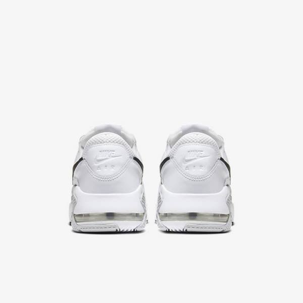 Nike Air Max Excee Sneakers Heren Wit Platina Zwart | NK948FAG