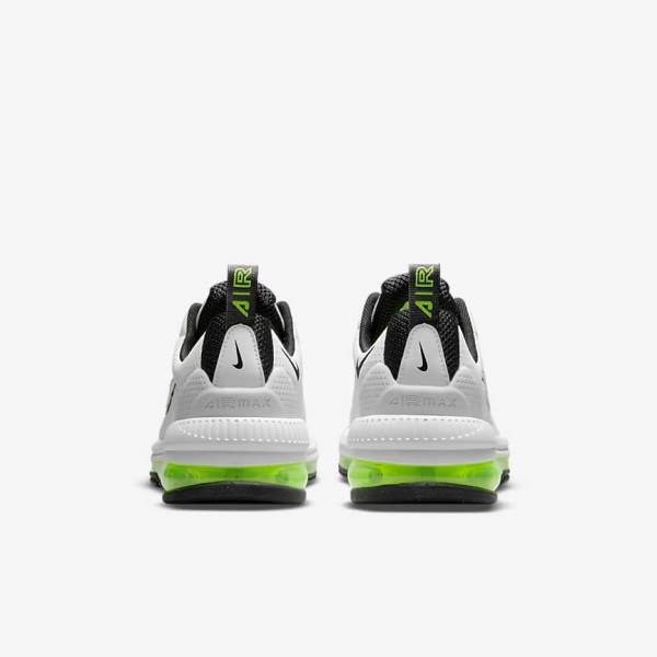 Nike Air Max Genome Older Sneakers Kinderen Wit Platina Zwart | NK287AFR