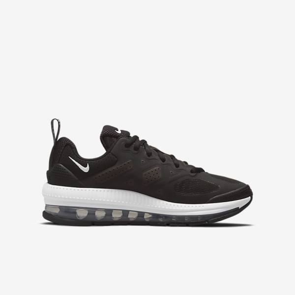 Nike Air Max Genome Older Sneakers Kinderen Zwart Donkergrijs Wit | NK463LQO