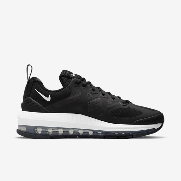 Nike Air Max Genome Sneakers Heren Zwart Donkergrijs Wit | NK295RWQ