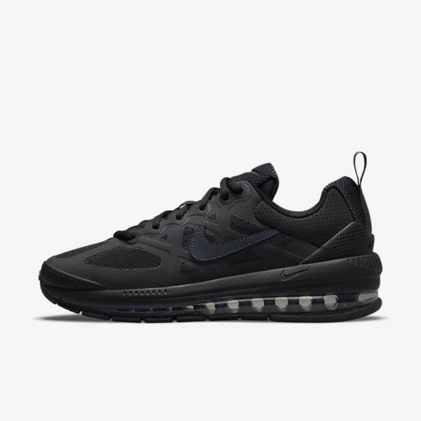 Nike Air Max Genome Sneakers Heren Zwart Donkergrijs | NK896RUI