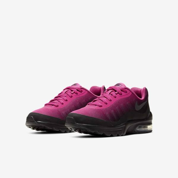 Nike Air Max Invigor Older Sneakers Kinderen Zwart Grijs | NK124ANS