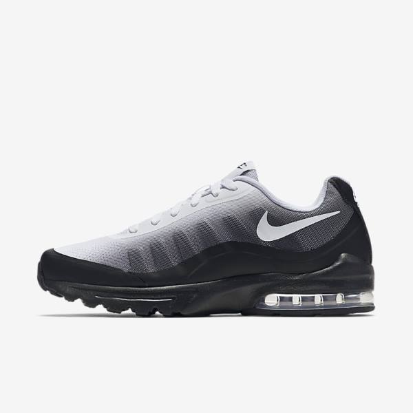 Nike Air Max Invigor Print Sneakers Heren Zwart Grijs Wit | NK290ZPL