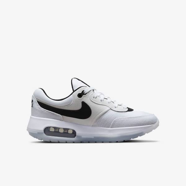 Nike Air Max Motif Older Sneakers Kinderen Wit Zwart | NK962AYI