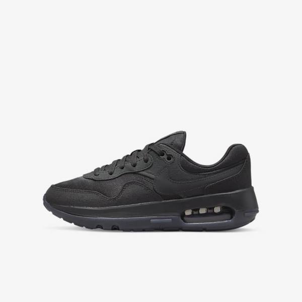 Nike Air Max Motif Older Sneakers Kinderen Zwart Donkergrijs | NK970CUH