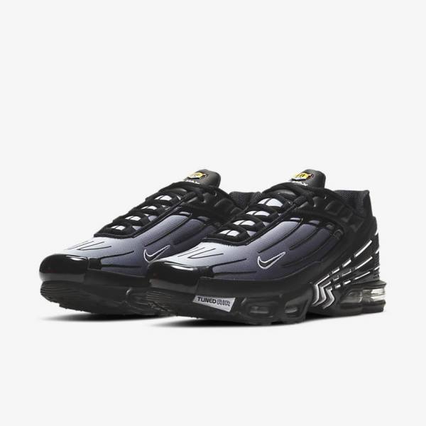 Nike Air Max Plus III Sneakers Heren Zwart Wit | NK756NDL