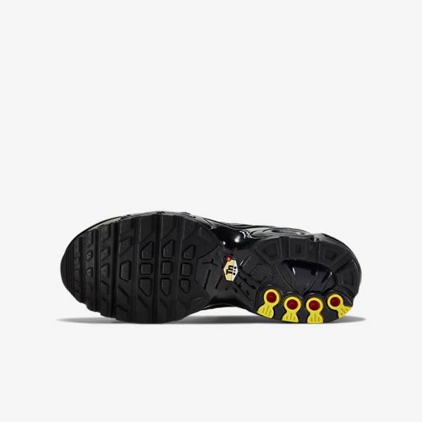 Nike Air Max Plus Older Sneakers Kinderen Zwart | NK419QBC