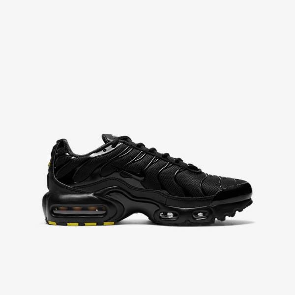 Nike Air Max Plus Older Sneakers Kinderen Zwart | NK419QBC