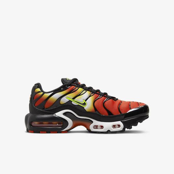 Nike Air Max Plus Older Sneakers Kinderen Oranje Goud Zwart | NK704NLC