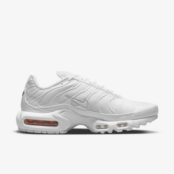 Nike Air Max Plus Sneakers Dames Wit Platina Wit | NK912IMH