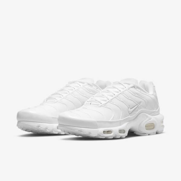 Nike Air Max Plus Sneakers Dames Wit Platina Wit | NK912IMH