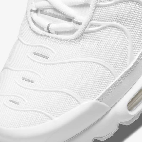 Nike Air Max Plus Sneakers Dames Wit Platina Wit | NK912IMH