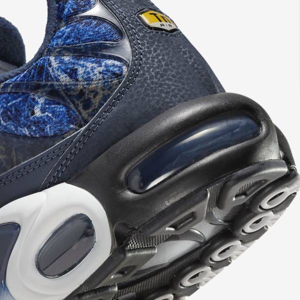 Nike Air Max Plus Sneakers Heren Donkerblauw Wit Zwart Donkerblauw | NK170RIG