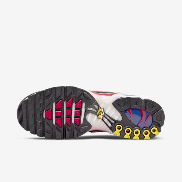 Nike Air Max Plus Sneakers Heren Grijs Zwart Rood | NK537VQU