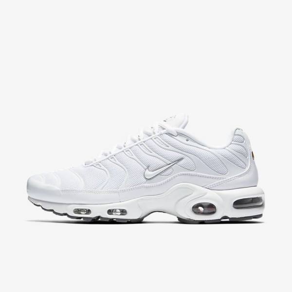 Nike Air Max Plus Sneakers Heren Wit Zwart Grijs Wit | NK294BIZ