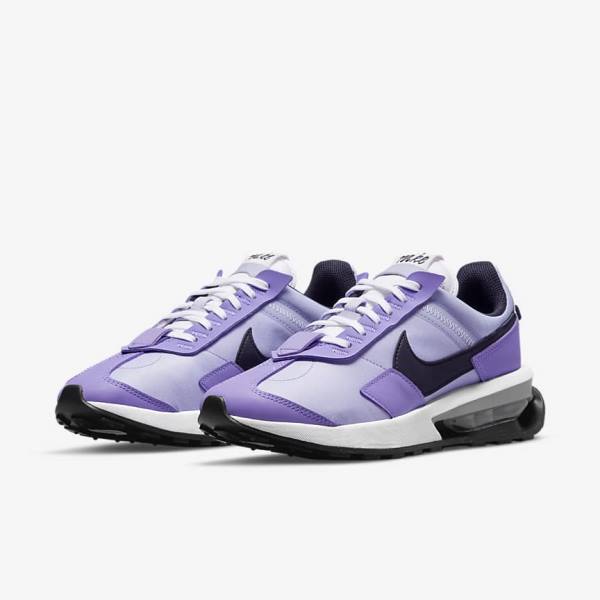 Nike Air Max Pre-Day Sneakers Dames Paars Metal Zilver Zwart | NK947KJD