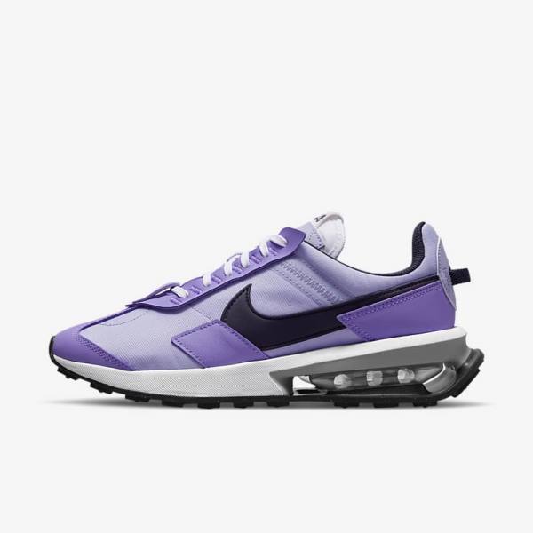 Nike Air Max Pre-Day Sneakers Dames Paars Metal Zilver Zwart | NK947KJD