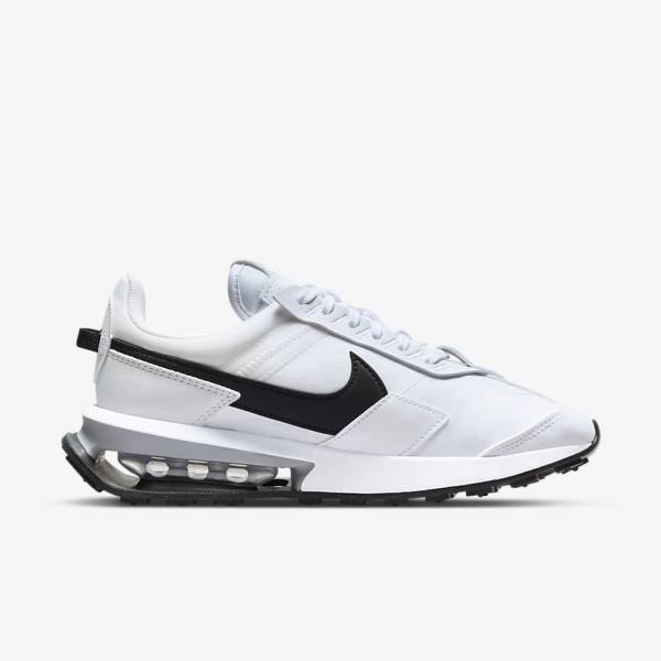 Nike Air Max Pre-Day Sneakers Dames Wit Metal Zilver Zwart | NK237AIB