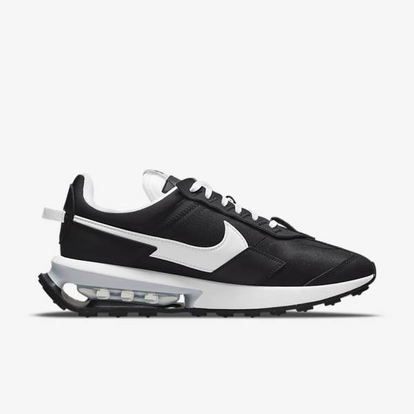 Nike Air Max Pre-Day Sneakers Dames Zwart Metal Zilver Wit | NK539TZH