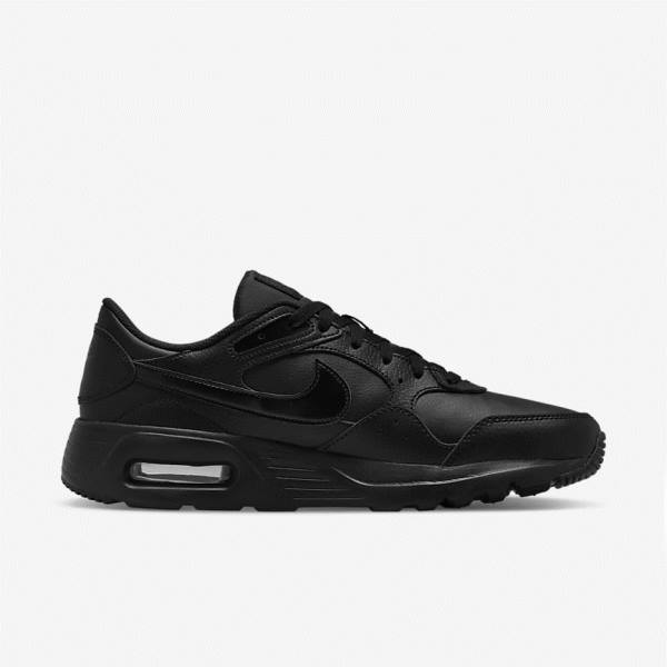 Nike Air Max SC Leren Sneakers Heren Zwart | NK567SOZ