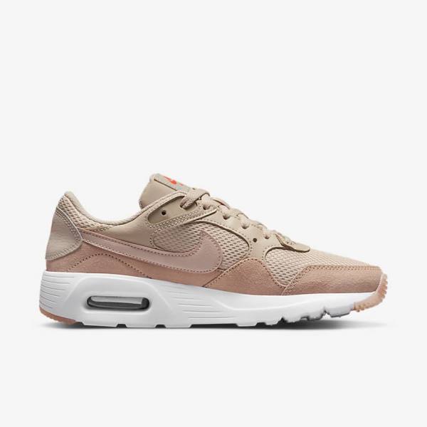 Nike Air Max SC Sneakers Dames Khaki Grijs Roze Wit Roze | NK789PHT