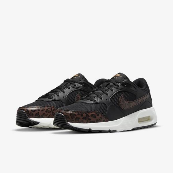 Nike Air Max SC Sneakers Dames Zwart Metal Goud Bruin | NK189REV