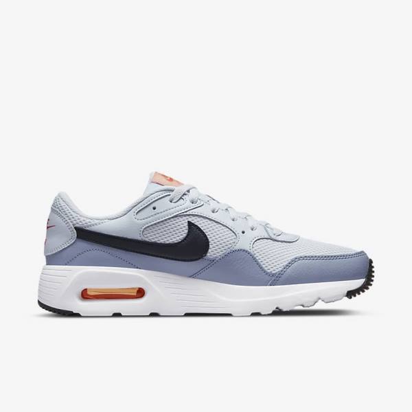 Nike Air Max SC Sneakers Heren Platina Wit Zwart | NK796NZG